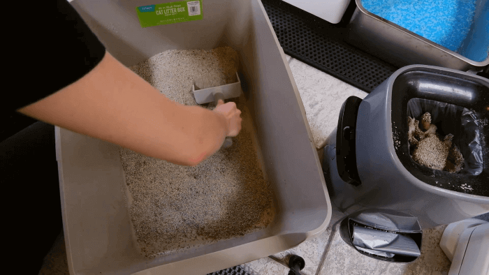تنظيف صندوق القمامة